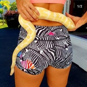 Wodbottom Zebra Shorts, Size S